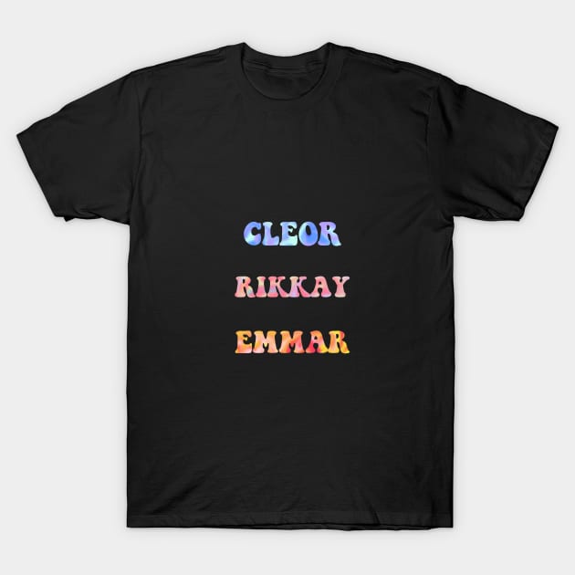 H20 Cleo Rikki Emma T-Shirt by KatiaMart